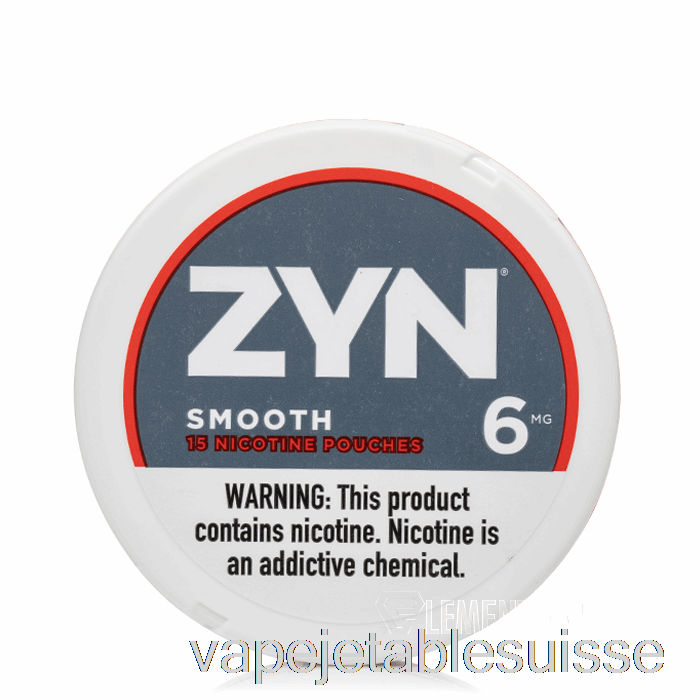 Vape Suisse Zyn Sachets De Nicotine - Lisse 6mg